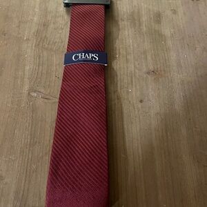 Chaps‎ Burgundy Men's Tie